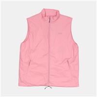 Rains Padded Nylon Vest / Size XL / Mid-Length / Mens / Pink / Polyester