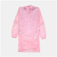 Rains Long Ultralight Anorak / Size S / Long / Womens / Pink / Polyester