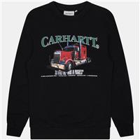 Carhartt WIP Black On The Road Sweatshirt Size Small / Size S / Mens / Bla...