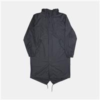 Rains Fishtail Parka / Size M / Mid-Length / Mens / Black / Polyurethane - M Regular