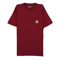 Carhartt WIP Red Pocket Tshirt Size S / Size S / Mens / Red / Cotton, Pullo...