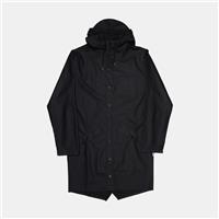 Rains Long Jacket / Size XS / Long / Mens / Black / Polyester - XS Regular