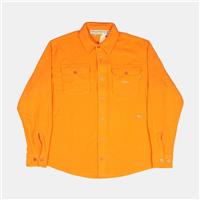 Abc. Polar Fleece Shirt / Size S / Mens / Orange / Polyester