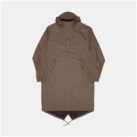 Rains Jacket / Size M / Mid-Length / Mens / Brown / Polyurethane - M Regular