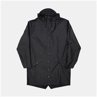 Rains Long Jacket / Size M / Long / Mens / Black / Polyurethane - M Regular