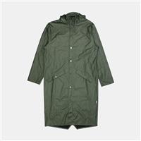 Rains Longer Jacket / Size S / Long / Mens / Green / Polyurethane - S Regular