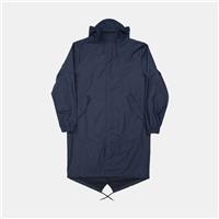 Rains Fishtail Parka / Size S / Long / Mens / Blue / Polyester - S Regular
