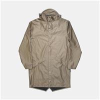 Rains Long Jacket / Size S / Womens / Brown / Polyurethane - S Regular