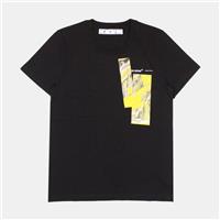 Off White T-Shirt / Size S / Mens / Black / Cotton