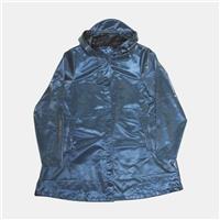 Rains A-line W Jacket / Size M / Mid-Length / Womens / Blue / Polyester - M Regular