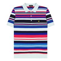 Stripe Polo Shirt / Size M / Mens / Multicoloured / Cotton / RRP &pound;55.00