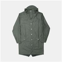 Rains Long Jacket / Size XS / Long / Mens / Green / Polyurethane - XS Regular