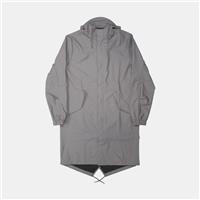 Rains Fishtail Parka / Size S / Long / Mens / Grey / Polyester - S Regular