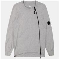 C.P. Company Grey Asymmetric Zip Sweater Size Small / Size S / Mens / Grey ...