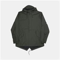 Rains Fishtail Parka / Size M / Short / Mens / Green / Polyester - M Regular