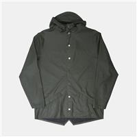 Rains Long Jacket / Size M / Mens / Green / Polyester