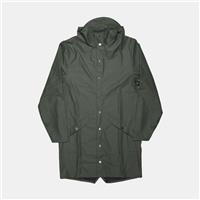 Rains Long Jacket / Size XS / Long / Mens / Green / Polyester
