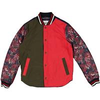 Hilfiger Demin Red and Green Varsity Jacket Size M / Size M / Mens / Green ...