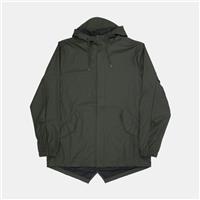 Rains Jacket / Size L / Mid-Length / Mens / Green / Polyurethane - L Regular