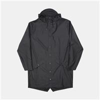 Rains Long Jacket / Size S / Mid-Length / Mens / Black / Polyurethane