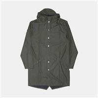 Rains Long Jacket / Size M / Long / Mens / Green / Polyurethane - M Regular