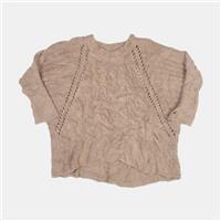 Mantovani Studio Jumper / Size S / Womens / Brown / Wool - S Regular