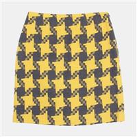 Boden Skirt / Size 8 / Midi / Womens / Yellow / Cotton Blend - 8 Regular
