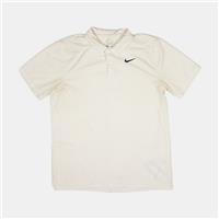 Nike Polo Shirt / Size M / Mens / White / Polyester - M Regular