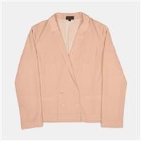 Topshop Blazer / Size 12 / Womens / Beige / Polyester