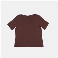 MADELEINE T-Shirt / Size 18 / Womens / Brown / Viscose