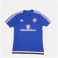 Adidas Football Shirt / Size M / Mens / Blue / Polyester - M Regular