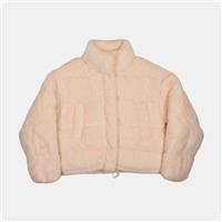 H&M Fluffy Coat / Size 2XS / Womens / White / Polyester