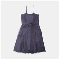 Monsoon Dress / Size 12 / Midi / Womens / Purple / Polyester