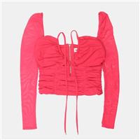 Self-Portrait Top / Size 6 / Womens / Red / Polyester