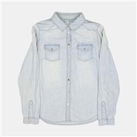 (SHIRT) F&F Shirt / Size 12 / Womens / Blue / Cotton