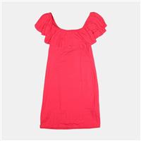 PrettyLittleThing Dress / Size 6 / Short / Womens / Red / Viscose - 6 Regular