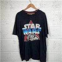 Star Wars Men's Graphic T-Shirt / Size 2XL / Mens / Black / Cotton