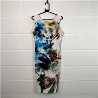 Next Women's Fit & Flare Floral Dress Size 12 Multicoloured / Size 12 / Mid... - 12 Regular