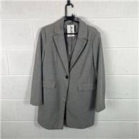 Dorothy Perkins Winter Coat / Size 12 / Womens / Grey / Polyester