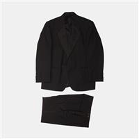 Label Suit / Size 44 / Mens / Black / Wool