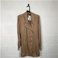 French Connection Beige Trench Coat Size S Women's Lyocell / Size S / Mid-L...