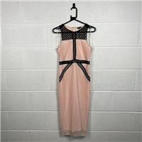 Topshop Dresses / Size 8 / Midi / Womens / Pink / Polyester