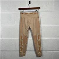 PUMA Beige Compression Trousers - Size M / Size M / Womens / Beige / Cotton