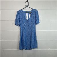 Jack Wills Dresses / Size 14 / Midi / Womens / Blue / Viscose