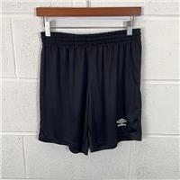 Umbro Black Athletic Gym Shorts / Size L / Mens / Black / Polyester - L Regular