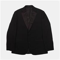 Moss 1 Piece Tuxedo Jacket / Size 40 / Mens / Black / Wool