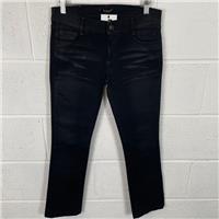 Versace Trousers / Size 26 / Womens / Black / Cotton Blend