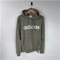 Adidas Men's Green Pullover Hoodie Long Sleeve Casual S / Size S / Mens / G...