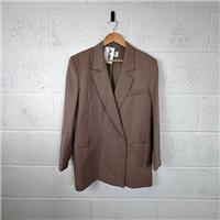Planet Women's Brown Basic Business Jacket Size 10 / Size 14 / Womens / Bro...