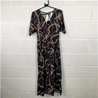 In Vogue Womens Maxi Dress / Size M / Long / Womens / Black / Polyester - M Regular